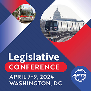 Apta Legislative Conference, April 7 to 9 2024, Washington DC