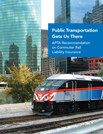 APTA Recommendation on Commuter Rail Liability Insurance