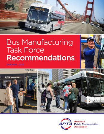 Bus Manufacturing Task Force Recommendations