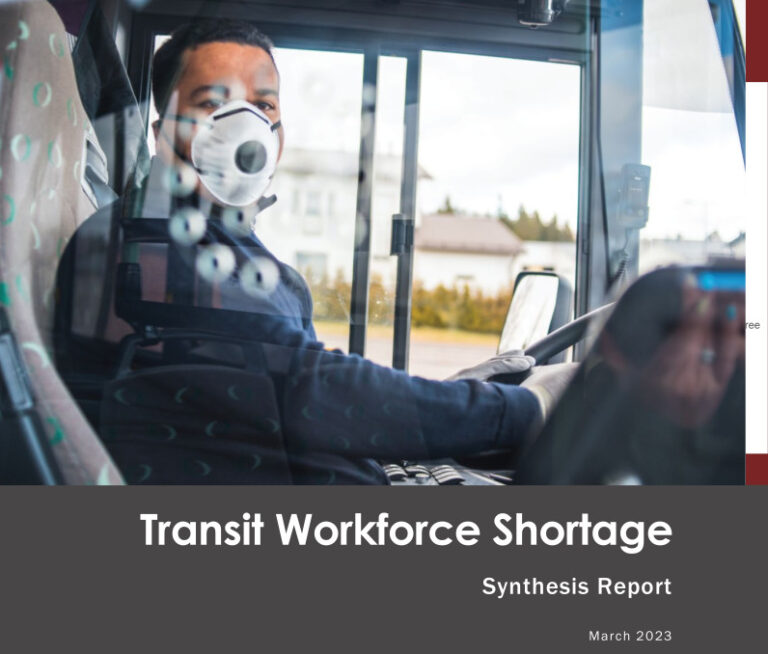 Transit Workforce Shortage: Synthesis Report