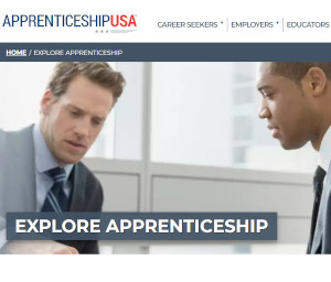 US Department of Labor Apprenticeship USA web site