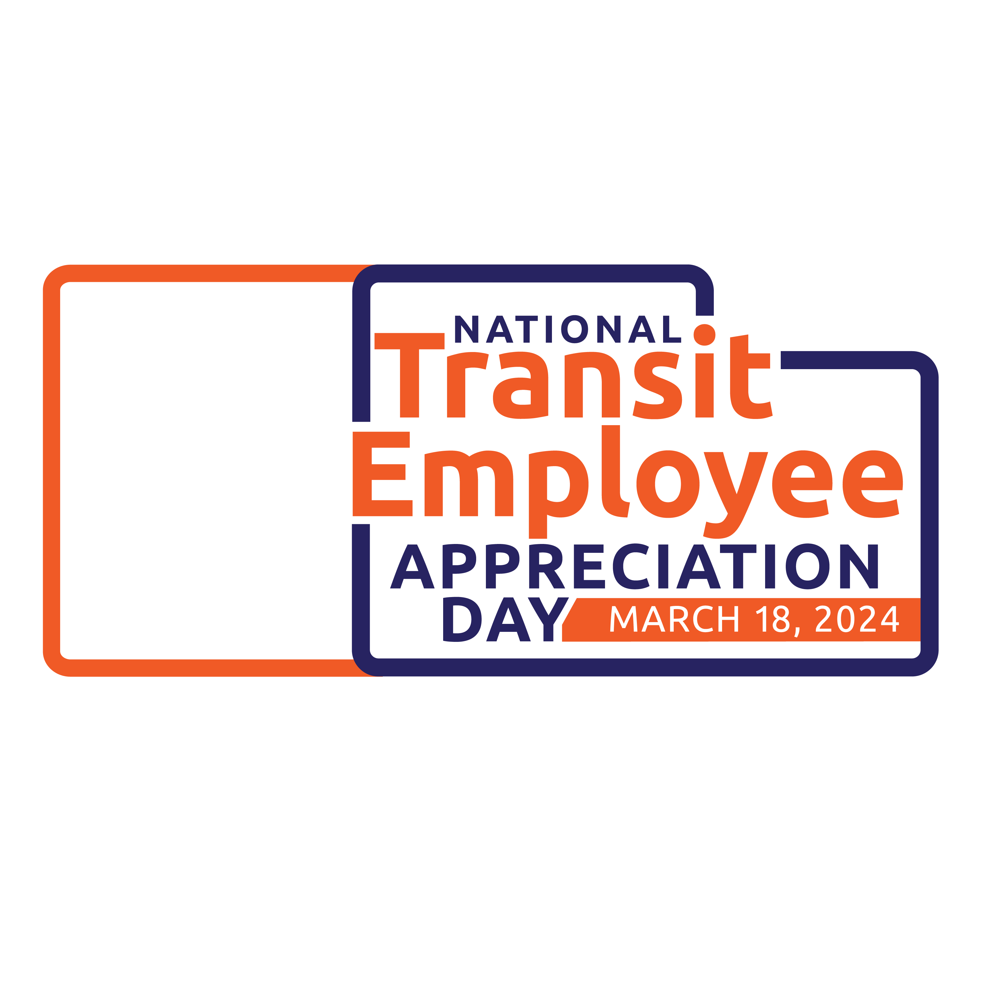 Logos for National Transit Employee Appreciation Day American Public