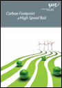 Carbon Footprint of High Speed Rail 