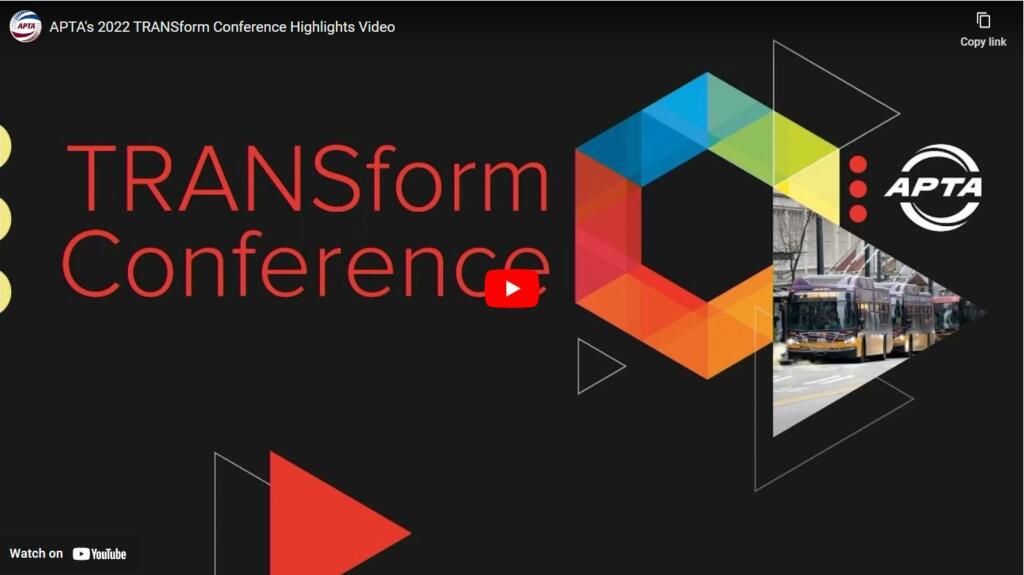 TRANSform Conference and EXPO American Public Transportation Association